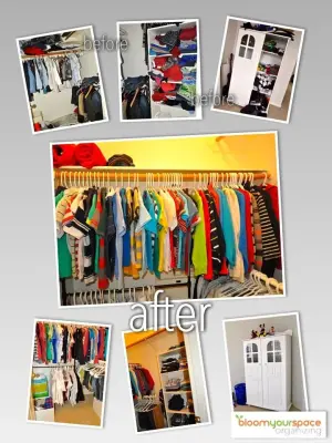 Wardrobe Management — Professional Home Organizers project by Bloom Your Space Organizing