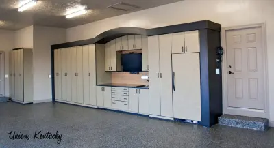 Modern Garage — Professional Home Organizers project by The Garage Guy