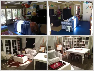 Visitor Residence/Artistic Venue — Professional Home Organizers project by Little Simplicity: Decorator & Organizer