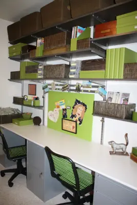Home Workspace Arrangement — Professional Home Organizers project by Chaos To Order