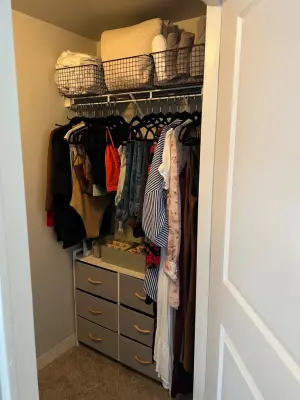 Downtown Closet Organization — Professional Home Organizers project by Organized By Natalie
