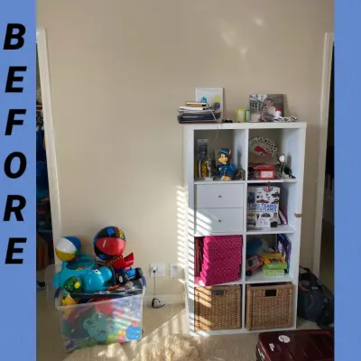 Children's Bedroom Organization in Irvine, California — Professional Home Organizers project by The Organization Maven