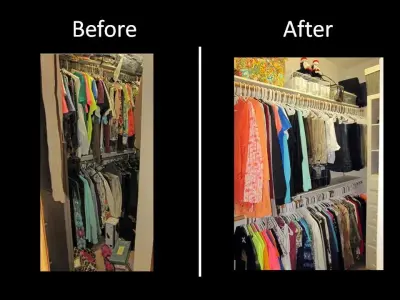 Premium Wardrobe — Professional Home Organizers project by First In Organizing-where Everthing Falls In Place