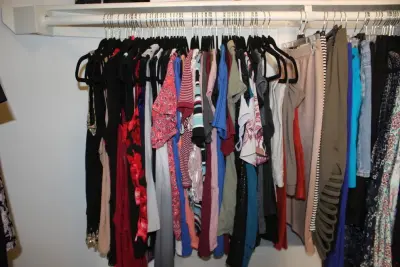 Primary Wardrobe — Professional Home Organizers project by Faith Daniel Organizational Design