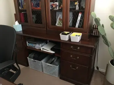 Home Workspace Optimization and Redesign — Professional Home Organizers project by After Declutter