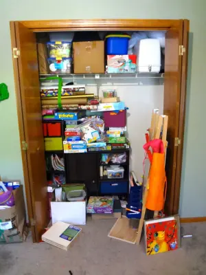 Home Office and Craft Space Organization — Professional Home Organizers project by Pure & Simple Organizing