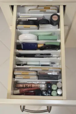 Cosmetic Organizer — Professional Home Organizers project by Simply Organized