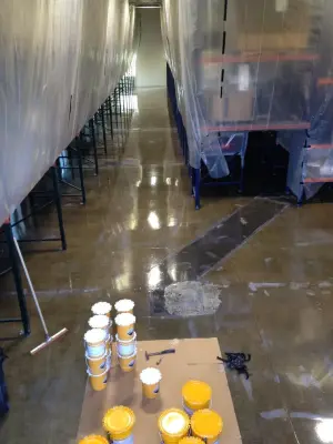 Pittsburgh Garage: Epoxy Flooring for Warehouses — Professional Home Organizers project by Pittsburgh Garage