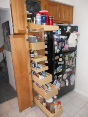 Glide-Out Shelf Solutions — Professional Home Organizers project by ShelfGenie Of Norwalk