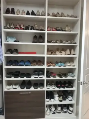 An Elegant TCS Closet — Professional Home Organizers project by A Staged Home