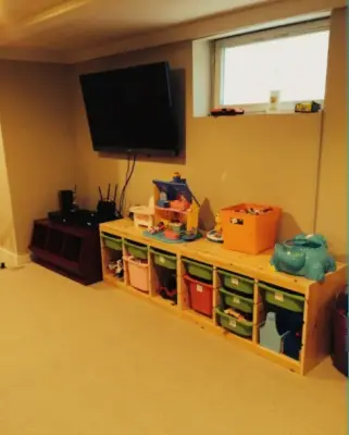 Underground Recreation Room — Professional Home Organizers project by Space Therapy Montclair, LLC