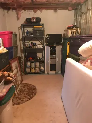 Lower Level — Professional Home Organizers project by Clutter Crazy