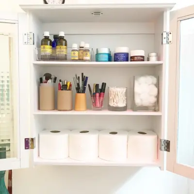 Restroom — Professional Home Organizers project by Suddenly Simple Professional Organizing