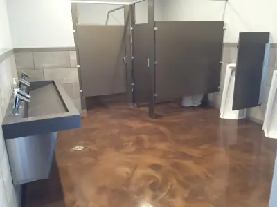 Restroom Flooring — Professional Home Organizers project by Pittsburgh Garage