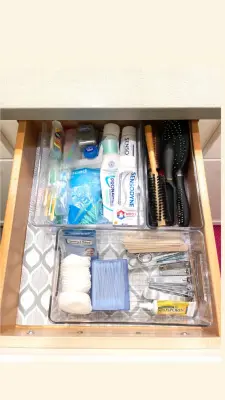 Restroom Organization — Professional Home Organizers project by Nola Organizers