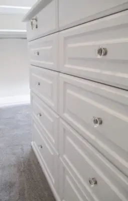 Elegant Closet Design on Club Drive in West LA by Closet Solutions