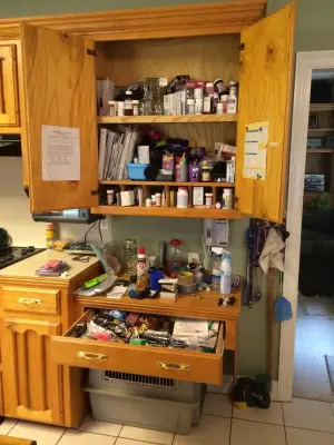 Organized Kitchen Spaces — Professional Home Organizers project by In Your Space Organizing, LLC