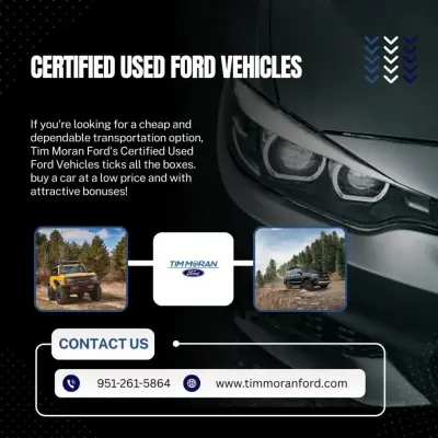 Tim Moran Ford - Professional Home Organizers in Hemet, CA
