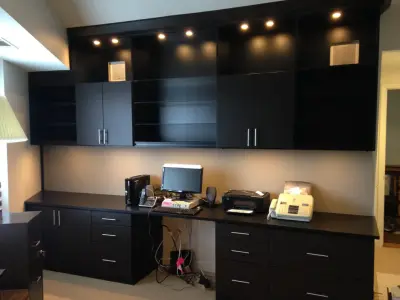 Chicago - Remote Work Solution — Professional Home Organizers project by Chrissy Roellchen - Closet Works Chicago