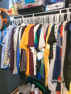 Kids' Wardrobe — Professional Home Organizers project by Imagine Organizing