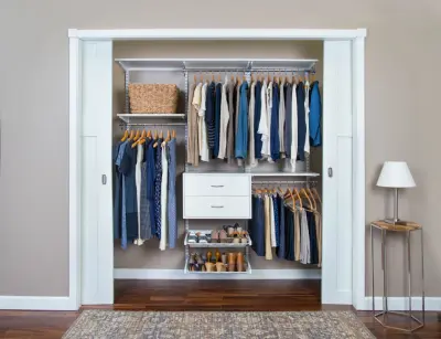 Wardrobe Solutions — Professional Home Organizers project by Organized Living
