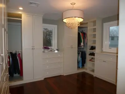 Cohasset Wardrobe — Professional Home Organizers project by Helene Hass Tatkow