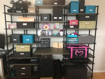 Network Marketing Queen's Command Hub and Storage — Professional Home Organizers project by LMW Edits