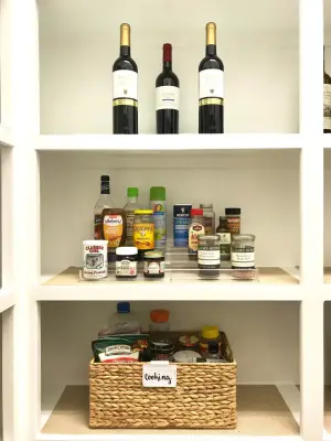 Conroe Pantry Construction Project by Organized Life Design