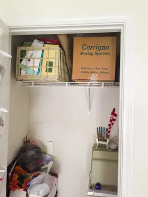 Creative Storage Space — Professional Home Organizers project by South & Haven Home Organizing