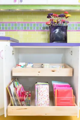 Craft Space Organization and Storage by Abundance Organizing