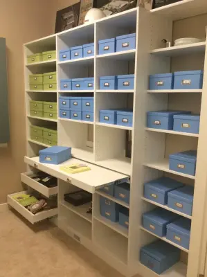 Richmond, VA Craft Room Organization System by Abundance Organizing