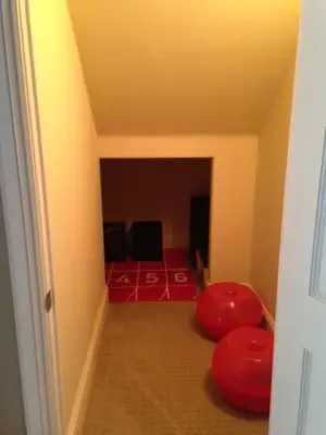 Crawl Space transformed into an enjoyable playroom for kids — Professional Home Organizers project by Synchronized Spaces