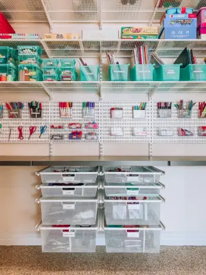 Cypress Children's Craft Studio by Organized Life Design