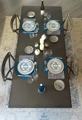 Dining Area and Lounge — Professional Home Organizers project by Spruce Professional Organizing, LLC