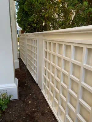 Fence Installation — Landscape Construction project by Jim Link Landscapes