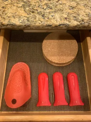 Storage Compartments — Professional Home Organizers project by The Organized Life