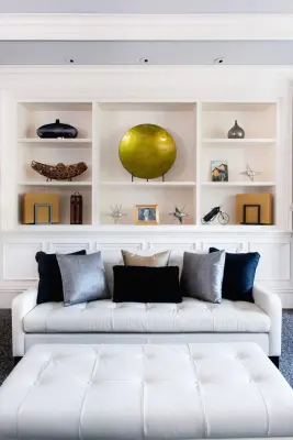 Living Room/Entertainment Room — Professional Home Organizers project by Get It Together