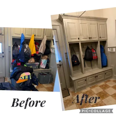 Storage Spaces and Entryways — Professional Home Organizers project by Kentuckiana Professional Organizer