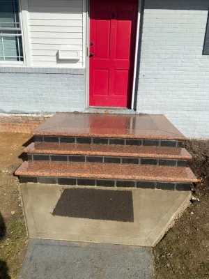 Masonry, Asphalt, Driveways, Walkways, Steps, Porches, Pavers, and Bluestone — Landscape Construction project by Joseph Matthew Landscape Inc Design & Build in Massapequa