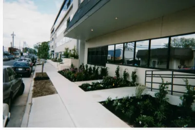 Commercial landscape design and planting — Landscape Construction project by Joseph Matthew Landscape Inc Design & Build in Oyster Bay