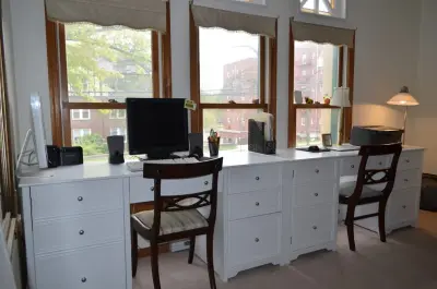 Couples' Workstations — Professional Home Organizers project by It's Organized
