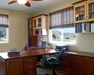 Home Workspace and Murphy Beds — Professional Home Organizers project by Tailored Living Of Augusta