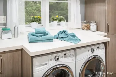 Cabinets for the Laundry Room — Professional Home Organizers project by Innovate Home Org