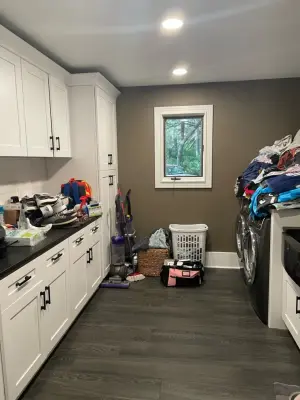 Laundry Area Organization and Storage — Professional Home Organizers project by Neat Nathalie & Co LLC