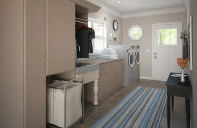 Laundry Space — Professional Home Organizers project by Storage By Design
