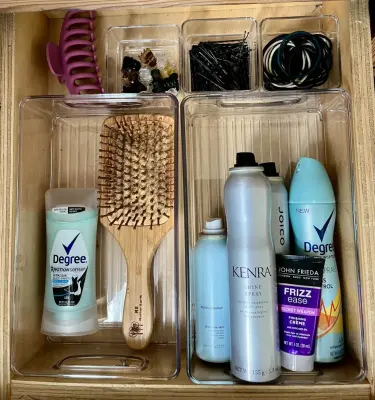 Cosmetic Arrangement — Professional Home Organizers project by Professional Organizer New Orleans