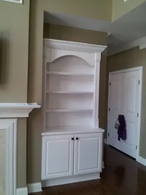 Mason Ohio living area — Professional Home Organizers project by All About Organizing