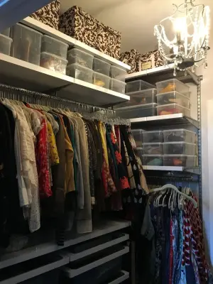 Primary Bedroom Wardrobe — Professional Home Organizers project by The Organized Soprano