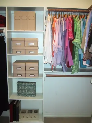 Primary Wardrobe — Professional Home Organizers project by Complete Organization Inc