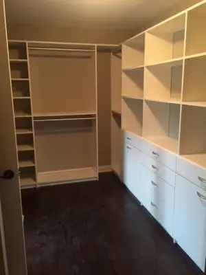 Primary Wardrobe — Professional Home Organizers project by Tailored Living Featuring Premier Garage